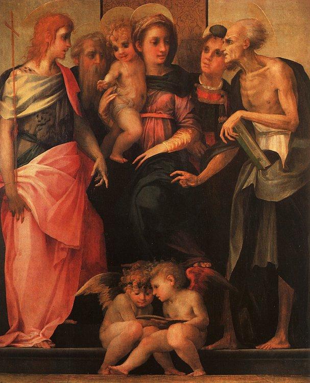 Rosso Fiorentino Madonna and Child with Saints Germany oil painting art